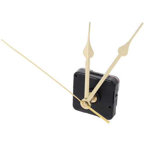 Kit de mecanismo de reloj dorado para armar