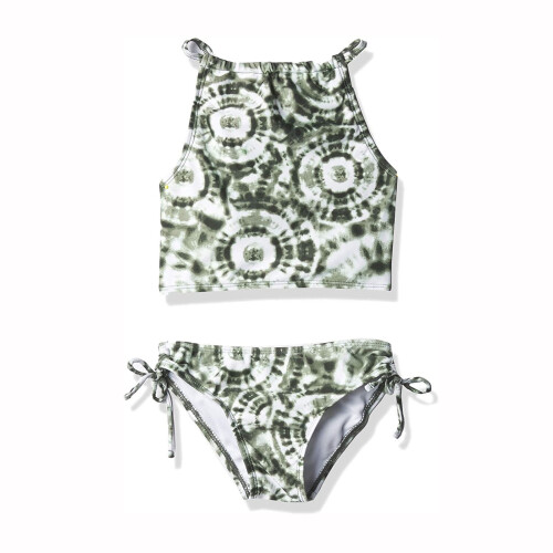Μαγιό Tankini για Παραλία και Κορίτσια με Halter Daisy, Δύο Τεμάχια, Κοριτσίστικα Μαγιό για