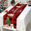Honmine Christmas Tablecloth, Festive Star Pattern, 72.74 in 1