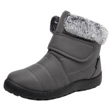 Women's Snow Boots Waterproof Winter Boots Wide Width Winter Shoes Anti-slip & Keeps Feet Warm Grey,9