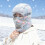Winddichte Thermo-Skimütze mit Skibrille, blau, 1er-Pack 4