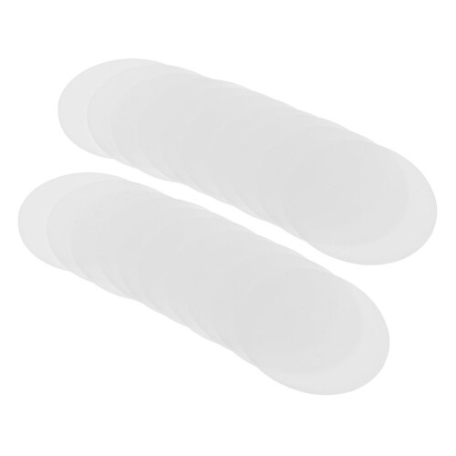 20 stuks witte PC-diffusorplaatjes voor downlights, 7,7 x 7,7 cm