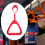 Bus Hand Straps Handle Replacement Professional Easily Install for Elderly REd 7