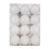 24-delers julekulepyntsett – 4 stiler, 4 cm 1