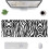 Zebra Texture Extended Gaming Mouse Pad, 31,511,8 ίντσες, αντιολισθητική βάση από καουτσούκ και 1