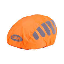 Wodoodporny pokrowiec na kask rowerowy Amleso z odblaskową lamówką,