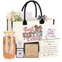 Cesta de Presentes Feminina com 6 Peças - Presentes para o Dia dos Namorados, Dia das Mães, Aniversário, para Mãe, Avó, Irmã e Filha