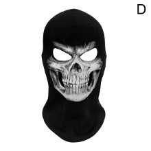 Taktische Sturmhaube Skelett-Geisterschädel Vollgesichtsmaske Winddicht Ski NEU S2K7