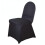 BalsaCircle Black Spandex Stretchable Banquet Solid Chair Covers Slipcovers 5
