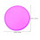 TOYMYTOY 1 Set Foldable Flying Disk Polyester Random Favor 7