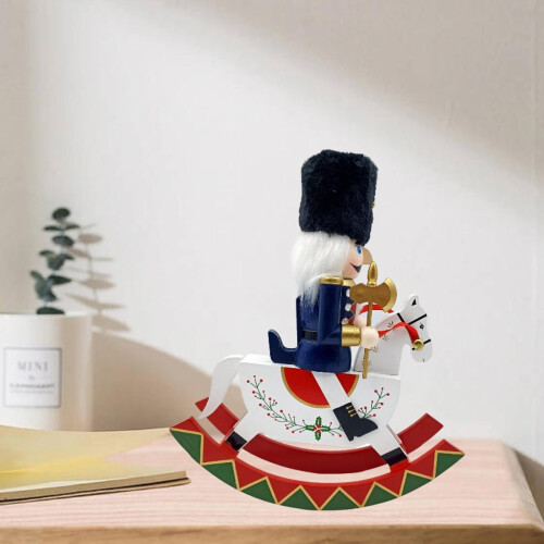 Wooden Nutcracker Figure Christmas Decoration