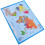 Stickers Posters World Map Geography Learning Cognitive Development Child 6
