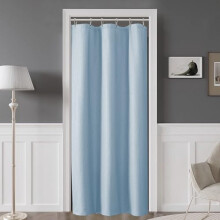 White Embossed Shower Curtain 72 x 84 in