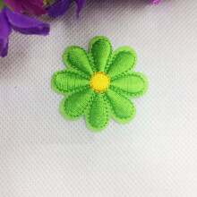 Worgeous 26 PC Sun Flower Cloth Stickers Sew on Patches for Kids Floral Jean Child