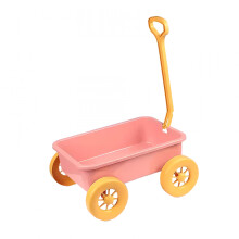 Kinderwagentje, speelgoed voor buiten en binnen, kinderwagentje voor in de tuin, zomerse buitenactiviteiten, roze