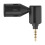 Mini microfone plug-in para smartphone, tipo cardioide C, ajustável em 90. 6