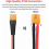 10 AWG XT60 napelemes kábel, 1,8 m 2