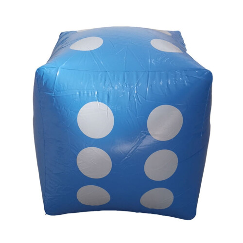 Oppustelige kæmpe terninger 30 cm PVC børnelegetøj 1