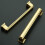 Brushed Gold Cabinet Pulls 160mm Center 10 Pack 2