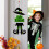 Πινακίδα μάγισσας για το Halloween σε πόρτα, διακόσμηση τοίχου βεράντας 1 τεμάχιο 7