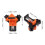 4PCS Right Angle Corner Clamps, ABS, 8.5x8cm, 5-22mm Support 2