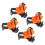 4PCS Right Angle Corner Clamps, ABS, 8.5x8cm, 5-22mm Support 13