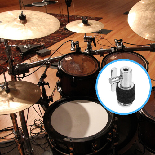 Plated Metal -Hat Clutch Drum Accessory -Hat Stand Post, Compatible with Drum Kits 1