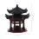 Chinese-Style Mini Pavilion Ornament, Plastic, 3.1 cm 2