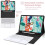 Capa com teclado touchpad retroiluminado compatível com Galaxy Tab S4 10.5" (SM-T830/T835/T837) 2