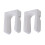 Wall Mounted Boot Rack Organizer 2Pcs Tall Boot Storage Plastic Space Saving For Women 6