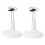 2Pcs White Plastic Adjustable Display Stand for Dolls Bears Figures with Reliable Support 6