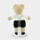 2Pcs White Plastic Adjustable Display Stand for Dolls Bears Figures with Reliable Support 8