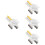 20Pièces Figurines Moutons Blancs PVC Durable Décor Miniature 8