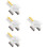 20Pièces Figurines Moutons Blancs PVC Durable Décor Miniature 9