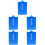 5Pièces Porte-Clips Rigide Pour Organisation De Dossiers 8
