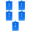 5Pièces Porte-Clips Rigide Pour Organisation De Dossiers 9
