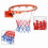 Nylon basketball hoop net durable standard size 3