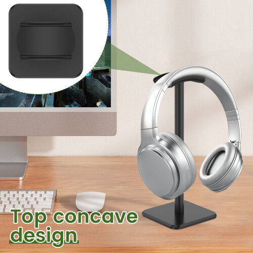 Universal Headphone Stand Detachable Space-Saving 2