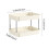 Double Tier Cup Rack, Dining Table Top Cup Organizer Storage, Desktop Tea Coffee Mug Display Shelf for Kitchen, Office 3