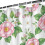 Cortina de chuveiro floral Pioneer Flower 72x72 polegadas com 12 3
