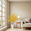1.2M Artificial Red/Yellow Maple Tree, Bionic Potted Tree for Window, Courtyard & Living Room Decoration 2