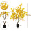 1.2M Artificial Red/Yellow Maple Tree, Bionic Potted Tree for Window, Courtyard & Living Room Decoration 3