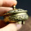 Relief Dragon and Phoenix Incense Burner 1pc 8