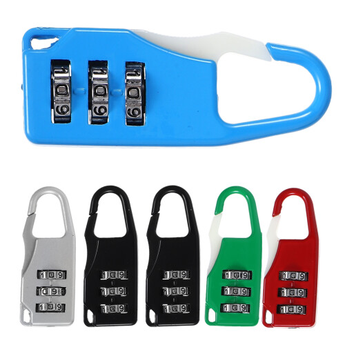 24Pièces Cadenas En Zinc, 3 Chiffres, Multi-Couleurs 2