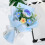 Crochet Flower Bouquet Roses 4 pcs 7