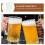 Glass Beer Mug with Handle 390ml Freezer Safe 3