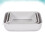 3pcs of One Set Rectangular Kitchen Fruit Vegetable Storage Drain Basket Multifunction Plastic Washing Basin (Grey) 5