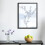 Κορνίζα εικόνας μαύρη 14x18 με HD Plexiglass, κάθετη/οριζόντια οθόνη τοίχου, 1 τεμάχιο, 5