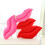 Μαξιλάρια 3D Lips, μαλακό βελούδινο μαξιλάρι σε σχήμα χειλιών, διασκεδαστικά 3