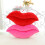 Μαξιλάρια 3D Lips, μαλακό βελούδινο μαξιλάρι σε σχήμα χειλιών, διασκεδαστικά 4